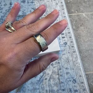Oura Gen 4 ring silver size 8